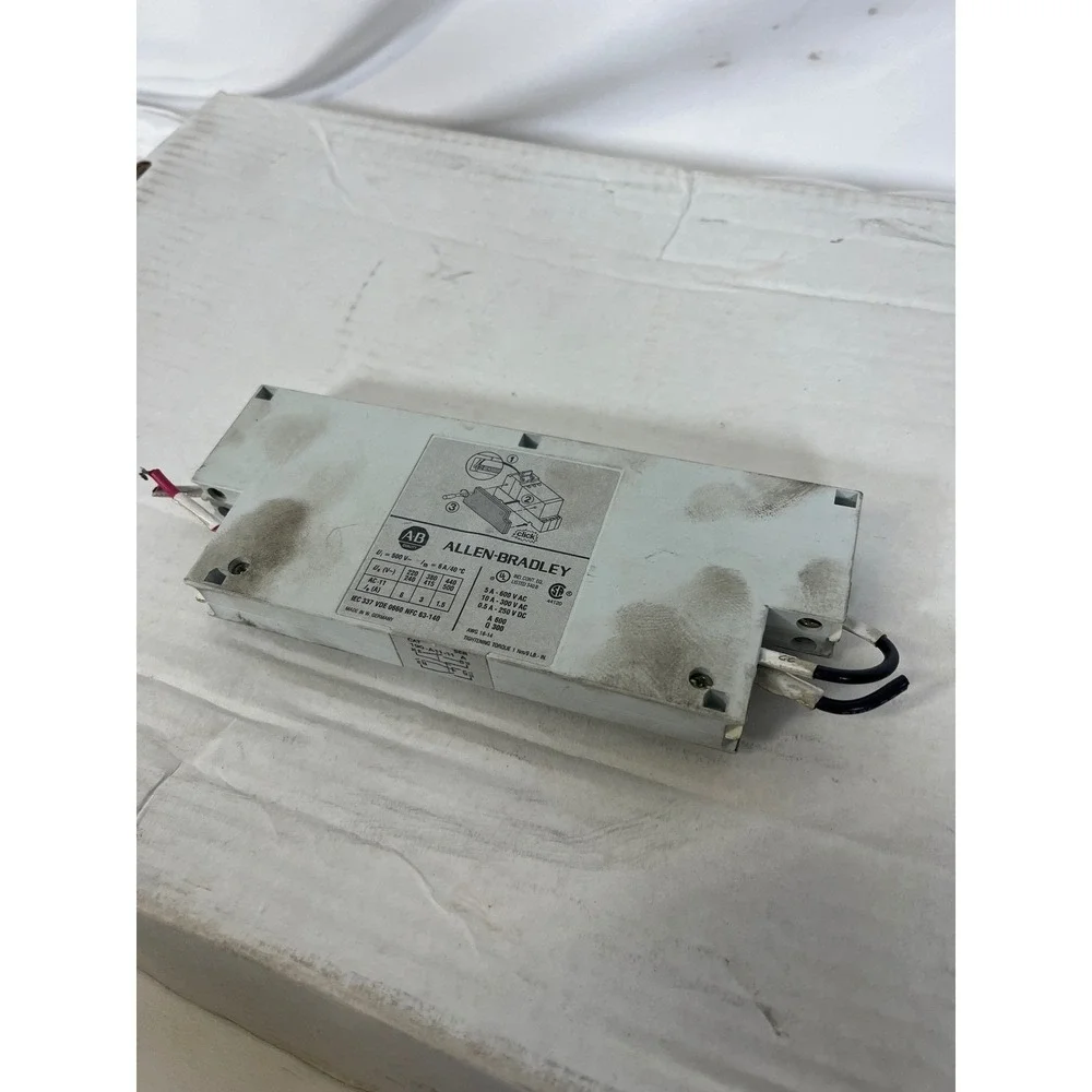 Allen-Bradley 190-A11-11 Series A AuxiliaryContact Block 600V AC Made in Germany